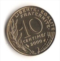 ** 10 CENT MARIANNE 2000 BU ** - 10 Centimes