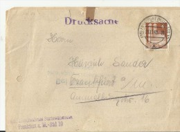 =DP Briefe  1949 FRANKFURT - Lettres & Documents