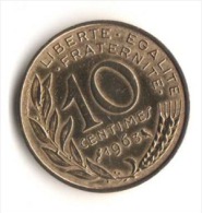 ** 10 CENT MARIANNE 1963 TTB ** - 10 Centimes