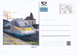 Czech Rep. / Postal Stat. (Pre2012/87) The New Railway Timetable 2012/2013 (3 Pieces) - Postcards