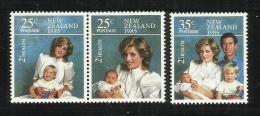 New Zealand 1985 Health MNH - Neufs