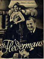 "Illustrierter Film-Kurier"  "Die Fledermaus" Mit Hans Moser , Hans Söhnker  -  Filmprogramm Nr. 2713 Von Ca. 1937 - Zeitschriften