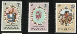 Swaziland 1981 Royal Wedding MNH - Neufs