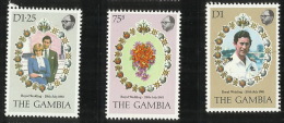 The Gambia 1981 Royal Wedding MNH - Gambia (1965-...)