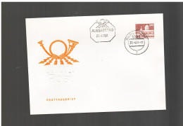 Ddr Germania Est - Fdc 1981  AUFBAU IN DDR - 1981-1990