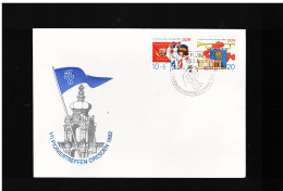 DDR - 20 7 1982 FDC  VII. PIONIERTREFFEN- SCOUT  DRESDEN - Covers & Documents