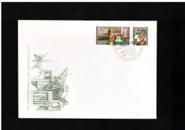 DDR - 24 8 1982 FDC OSS-MINISTERKONFERENZ 1982 K.MARX-STADT - 1981-1990