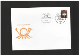 DDR 10 4 1984  FDC FLUGPOSTMARKEN - 1981-1990