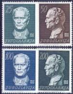 YU 1962-1003-5A 70A°BORNDAY JB TITO, YUGOSLAVIA, 4v, MNH - Neufs