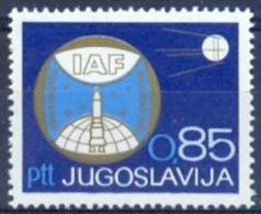 YU 1967-1248 18. KONGRES IAF, YUGOSLAVIA, 1 X 1v, MNH - Neufs
