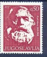 YU 1968-1305 150A°KARL MARX, YUGOSLAVIA, 1v, MNH - Neufs