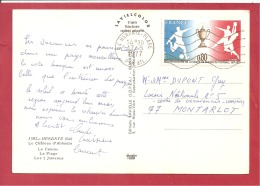 Y&T N°1940  HENDAYE       Vers  MONTARLOT   Le    17  AOUT 1977  2 SCANS - Lettres & Documents