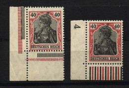 D.R.90 II,Eckrand P,W,xx (4210) - Ungebraucht