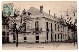 CP, MILITARIA, CASERNES, BELFORT - Le Cercle Militaire, Ecrite - Barracks