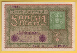 ALLEMAGNE - Billet De 50 Mark. 1919. Pick: 66. NEUF - 50 Mark