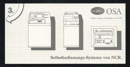 Test Note "NCR Typ OSA" Testnote, 50 Units, Beids. Druck, Specimen, RRRRR, UNC - Autres - Europe