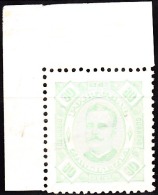 ZAMBÉZIA - 1893-94, D. Carlos I,  80 R.    D. 12 3/4  Pap. Porc.  (*) MNG  MUNDIFIL  Nº 9 - Zambèze