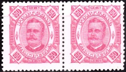 ZAMBÉZIA - 1893-94, D. Carlos I,  150 R.  ( PAR )  D. 12 3/4  Pap. Porc.  (*) MNG  MUNDIFIL  Nº 11 - Sambesi (Zambezi)