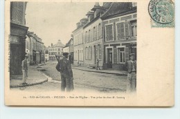 FRUGES  - Rue De L'église, Vue Prise De Chez M.Lecucq. - Fruges