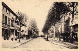 Bron (Rhône)  - Route Nationale  - Quartier Du Commerce  - Société Economique D'alimentation - Bron