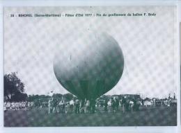 24. BIHOREL ( Seine-Maritime ) - Fêtes D'été 1977: FIN DU GONFLEMENT DU BALLON F. BODY - Globos