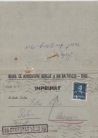 8617- KING MICHAEL STAMP, CLOSED LETTER, CENSORED SIBIU NR 20, 1943, ROMANIA - Cartas De La Segunda Guerra Mundial