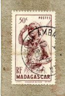 MADAGASCAR : Danseur Du Sud - Homme Avec Lance - - Used Stamps