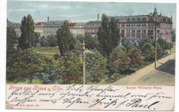 8400    RIESA  -  KAISER WILHELM PLATZ   ~ 1900 - Riesa