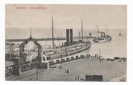 2355    SASSNITZ  -  FÄHRSCHIFFHAFEN     ~ 1905    SCHIFFE - Sassnitz