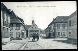 Cpa Du 67 Bischweiler I. Els -- Krämerstrasse  Mit Rathaus     PZ11 - Bischwiller