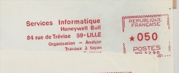 Ordinateur, "Honeywell Bull", Bureau, Lille - EMA  Havas,- Enveloppe Complète ( P013) - Informatik