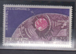 COMORES    1962      PA   N°   7       COTE      6 € 00           ( 990 ) - Airmail