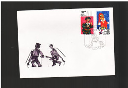 DDR - 5 6 1984 FDC THEATERPUPPEN - Marionetten