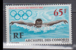 COMORES    1969      PA   N°   25       COTE      5 € 50           ( 1001 ) - Airmail