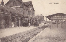Bavay 59 - Chemins De Fer Gare  - Cachet Postal Maubeuge 1925 - Bavay