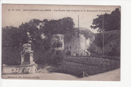 E.S. 242 -BOULOGNE Sur MER - La Porte Des Degrès Et Le Souvenir Français - Boulogne Sur Mer