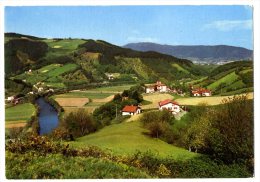 64  VUE GENERALE SUR BIRIATOU  VILLAGE FRONTIERE  -  CPM 1960 / 70 - Biriatou