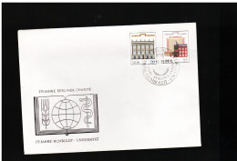 DDR -  22 10 1985 FDC 175°UNIVERSITA'-HUMBOLDT /275° BERLINER CHARIT' - 1981-1990