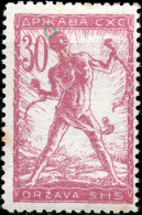 Slovenia,SHS,1919,30 Vin,error Shown On Scan,verigarji,chain Breakers,MNH **,as Scan - Ungebraucht