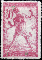 Slovenia,SHS,1919,30 Vin,error Shown On Scan,verigarji,chain Breakers,MNH **,as Scan - Unused Stamps