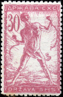 Slovenia,SHS,1919,30 Vin,error Shown On Scan,verigarji,chain Breakers,MNH **,as Scan - Nuovi