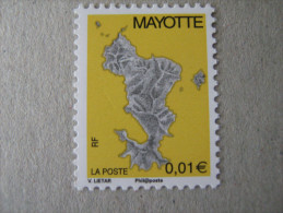 MAYOTTE    P 150a  * *   SERIE COURANTE CARTE DE L ILE  AVEC PHILAPOSTE - Nuevos