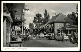 ALTE POSTKARTE GRONAU GRENZÜBERGANG GLANERBRÜCKE GLANERBRUG GRENZE Grense Border Frontière Auto Car Cars Cpa Postcard AK - Gronau