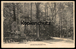 ALTE POSTKARTE GEORGSMARIENHÜTTE BEI OSNABRÜCK HOLSTE DENKMAL 1906 Gedenkstein Monument Ansichtskarte Cpa Postcard AK - Georgsmarienhütte