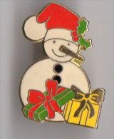 PIN´S Bonhomme De Neige - Kerstmis