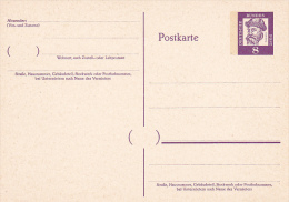 Germany Mint Postal Card 8pf Gutenberg - Postkaarten - Ongebruikt