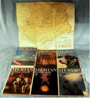 5 X Merian Illustrierte  -  Die Fünf Neuen Deutschen Länder , Viele Bilder 1990  -  Mit Extra-Landkarte - Reise & Fun