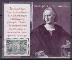 Sheet II, USA Sc2629 Voyages Of Columbus, Voyages De Colomb - Christoffel Columbus