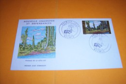 NOUVELLE  CALEDONIE ET DEPENDANCE  PREMIER JOUR  NOUMEA  LE  24 02 1973 - Used Stamps