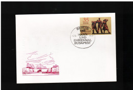 Ddr -germania Est - 1976 Fdc INTERN. MAHN-UND GEDENKSTATTEN  - BUDAPEST - 1971-1980